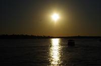 Sundowner auf dem Sambesi