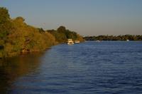 Simbabwe - Bootsfahrt auf dem Sambesi