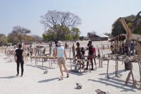 Bei den Kavango-Schnitzern