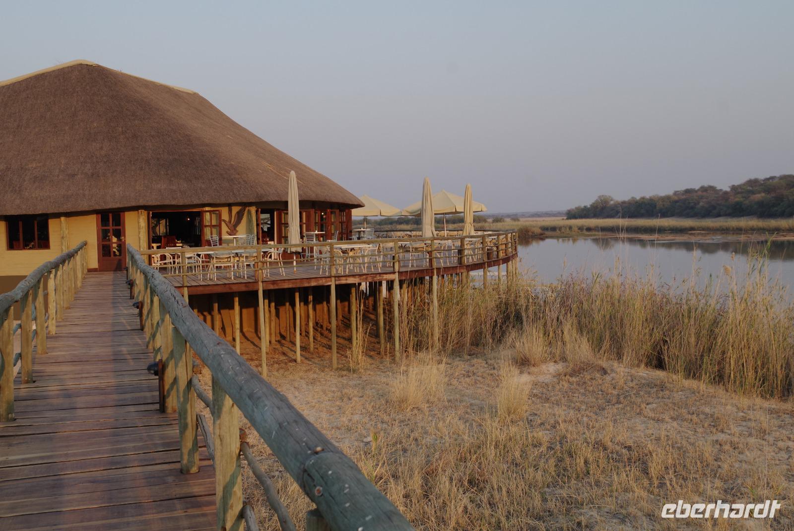 Hakusembe Lodge am Kavango