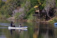 Bootsfahrt auf dem Kavango