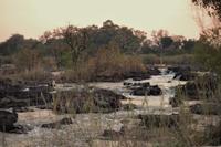 Bootsfahrt auf dem Kavango - Popa-Fälle