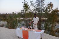 Sundowner an den Popa-Fällen