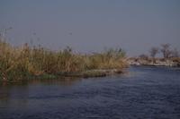 Bootsfahrt auf dem Kwando