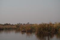 Bootsfahrt auf dem Kwando