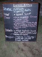 Chobe River Camp - Abendessen in der Boma