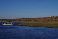 Bootsfahrt am den Chobe am Nachmittag