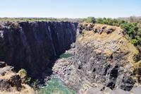 Victoria Wasserfälle in Simbabwe