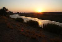 Sonnenaufgang Chobe River Camp