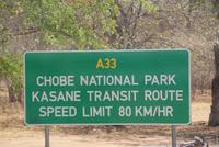 Überfahrt nach Kasane Botswana