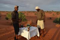 Sundowner in der Kalahari (2)