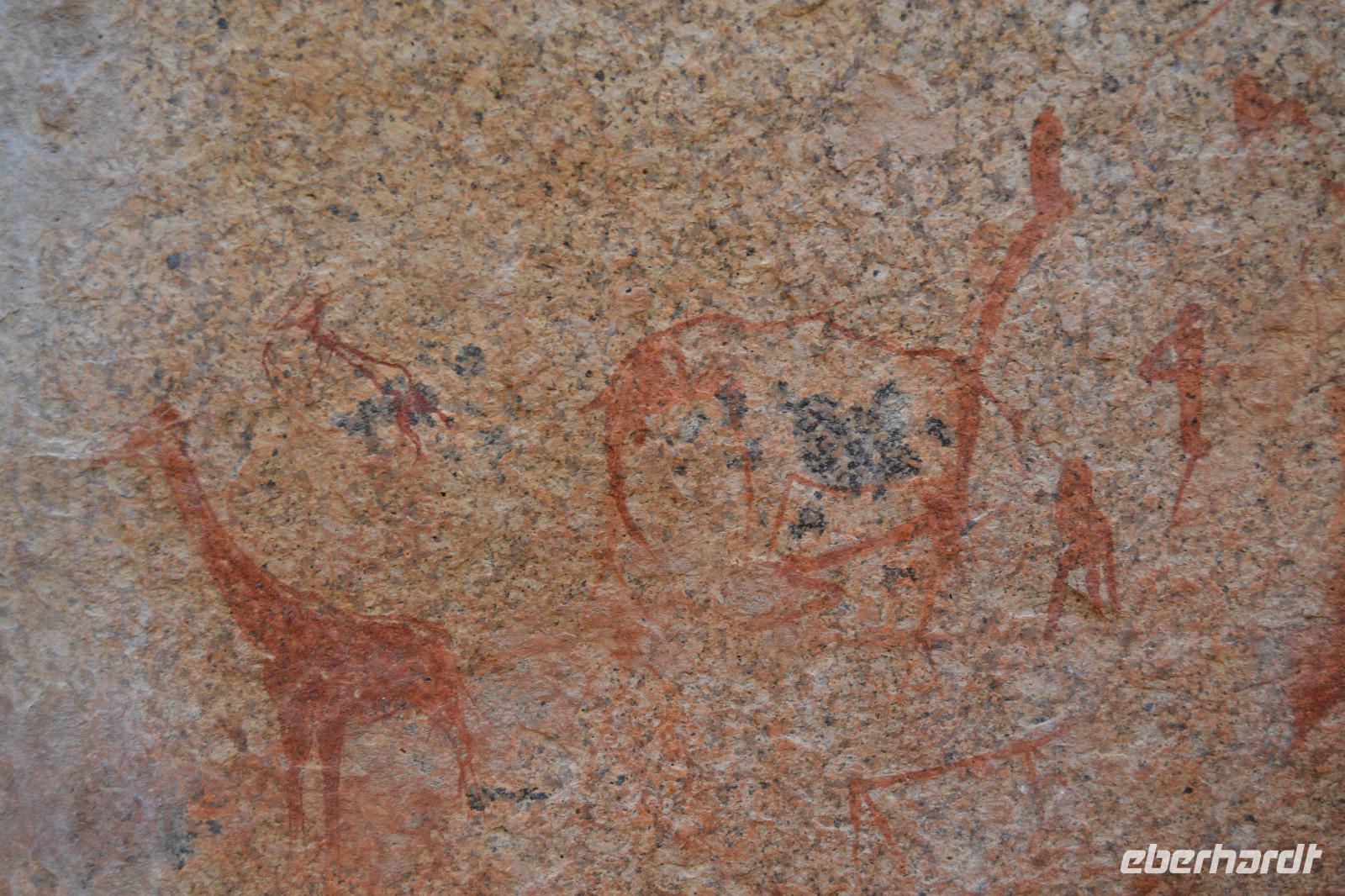 Wandmalerein Erongo Gebirge (12)