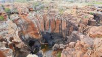 Rundreise Südafrika - Gesteinsformation Bourke’s Luck Potholes