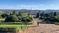 Rundreise Südafrika - Gartenanlage der Union Buildings (Regierungssitz) in Pretoria