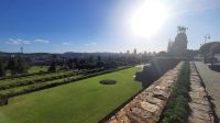 Rundreise Südafrika - Gartenanlage der Union Buildings (Regierungssitz) in Pretoria