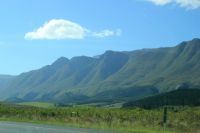 Rundreise Südafrika - Blick zum Kap-Faltengürtel