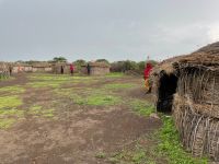 Besuch im Massai Dorf
