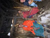 Besuch im Massai Dorf