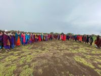 Besuch im Massai Dorf