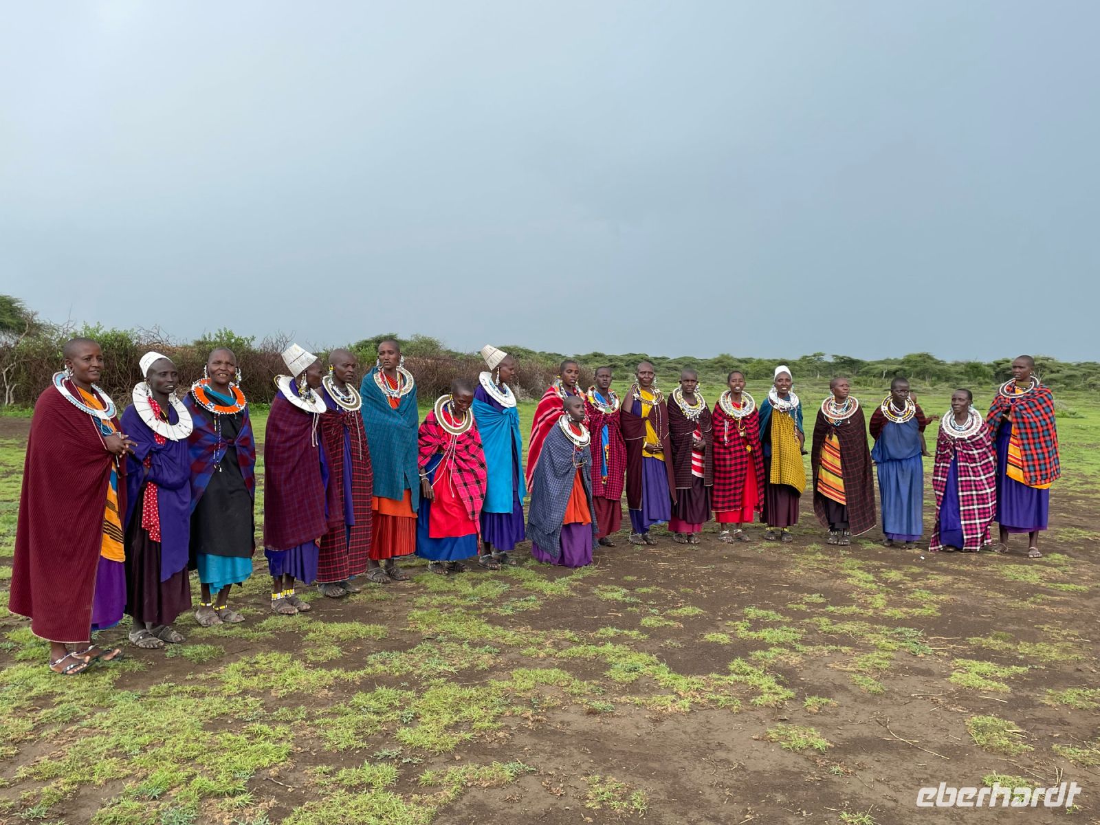 Besuch im Massai Dorf