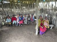 Besuch im Massai Dorf