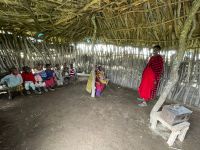 Besuch im Massai Dorf