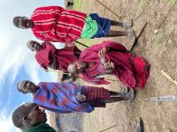 Besuch im Massai Dorf