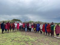 Besuch im Massai Dorf