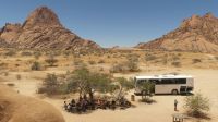 00218 Namibia - Picknick an der Spitzkoppe