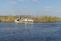 Bootsfahrt auf dem Okavango