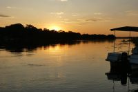 Bootsfahrt auf dem Okavango