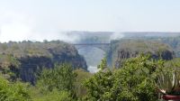 Blick vom Victoria Falls Hotel