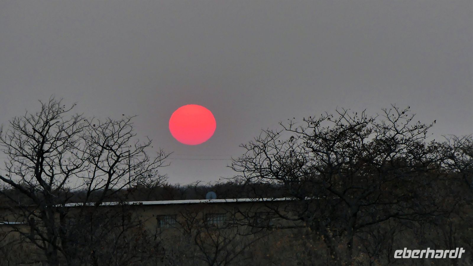 Namibia - Etosha Nationalpark - Sonnenuntergang