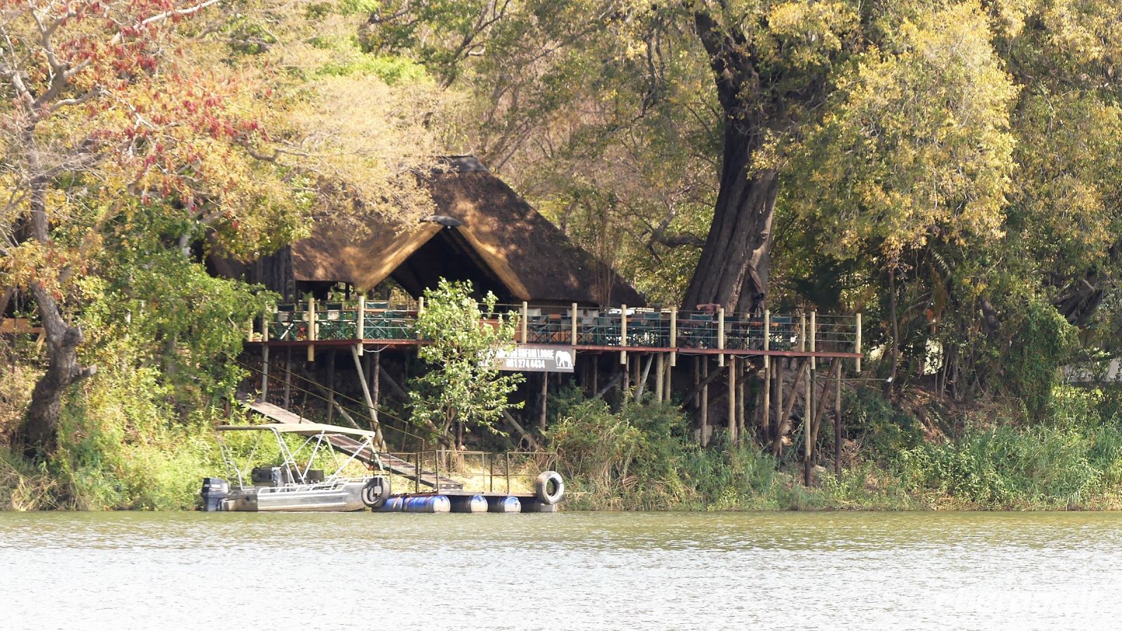 Namibia - Ndhovu Lodge am Okavango