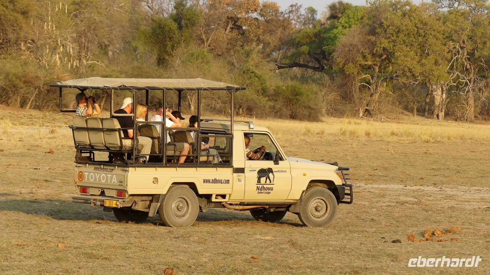 Namibia - Pirschfahrt im Buffalo Game Reserve