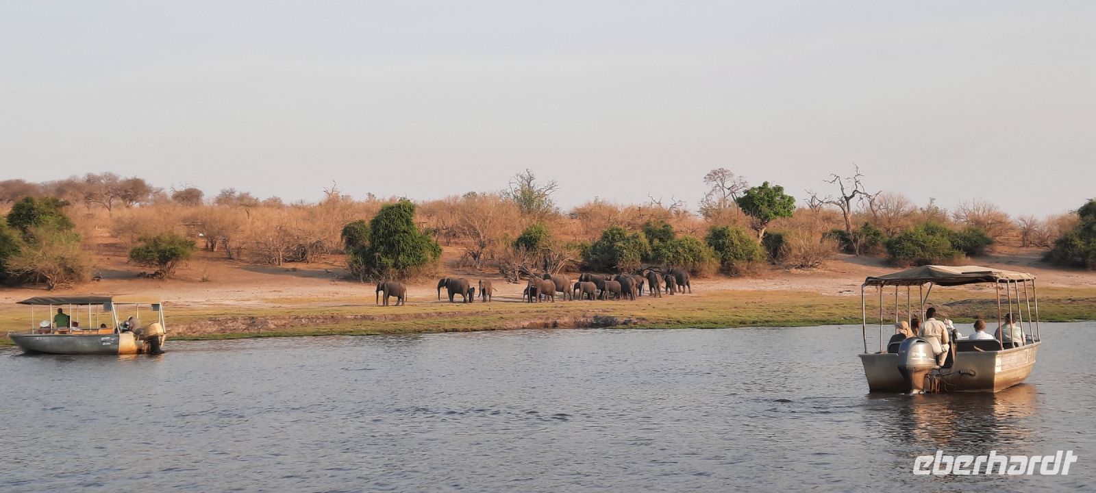 Botswana - Bootsfahrt auf dem Chobe