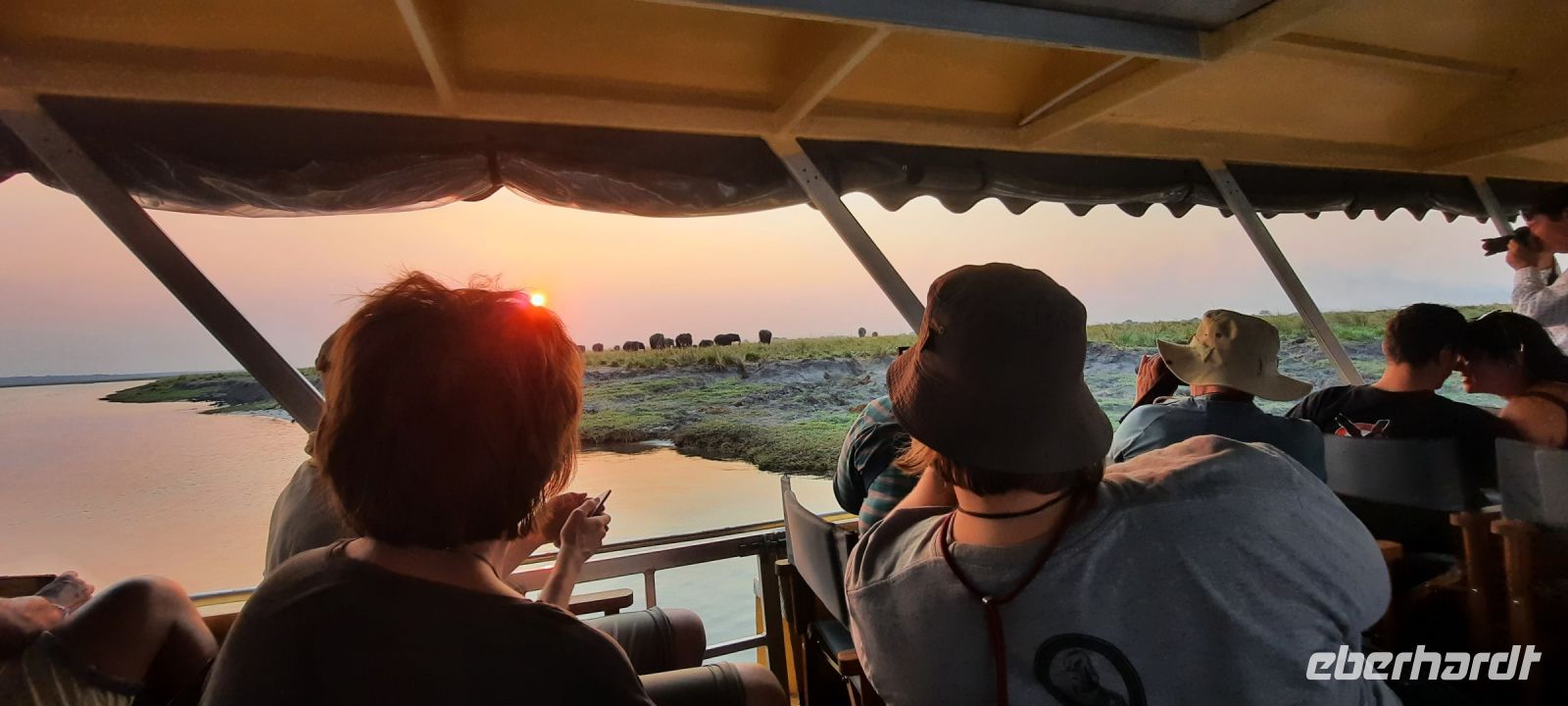 Botswana - Bootsfahrt auf dem Chobe