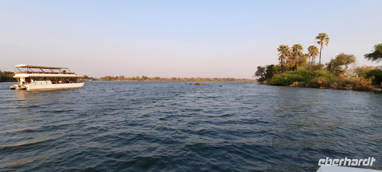 Simbabwe - Bootsfahrt auf dem Sambesi