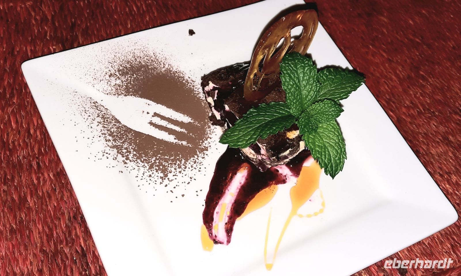 Namibia - Mount Etjo Lodge - leckerer Nachtisch