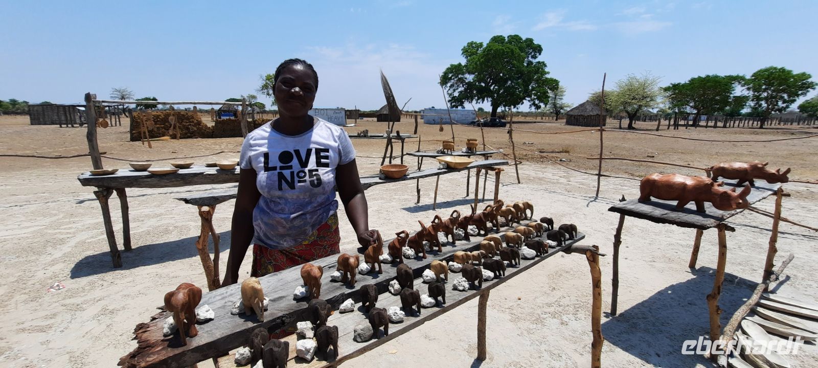 Namibia - bei den Kavango Holzschnitzern