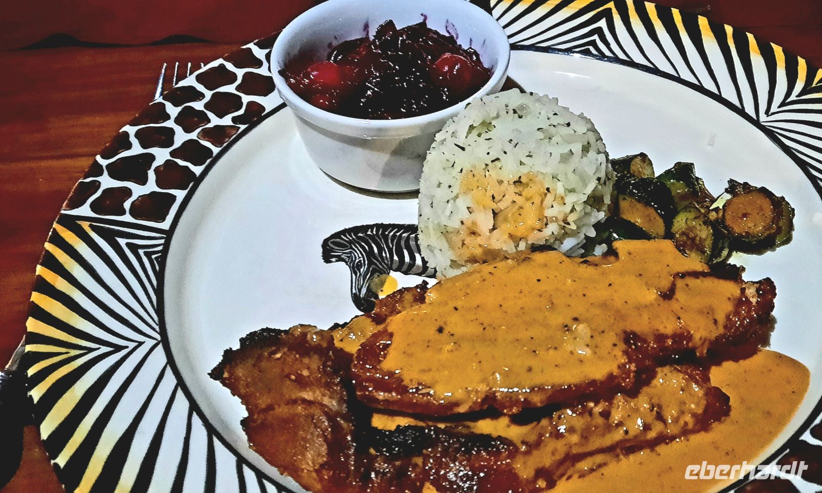 Namibia - Ndhovu Safari Lodge - Abendessen