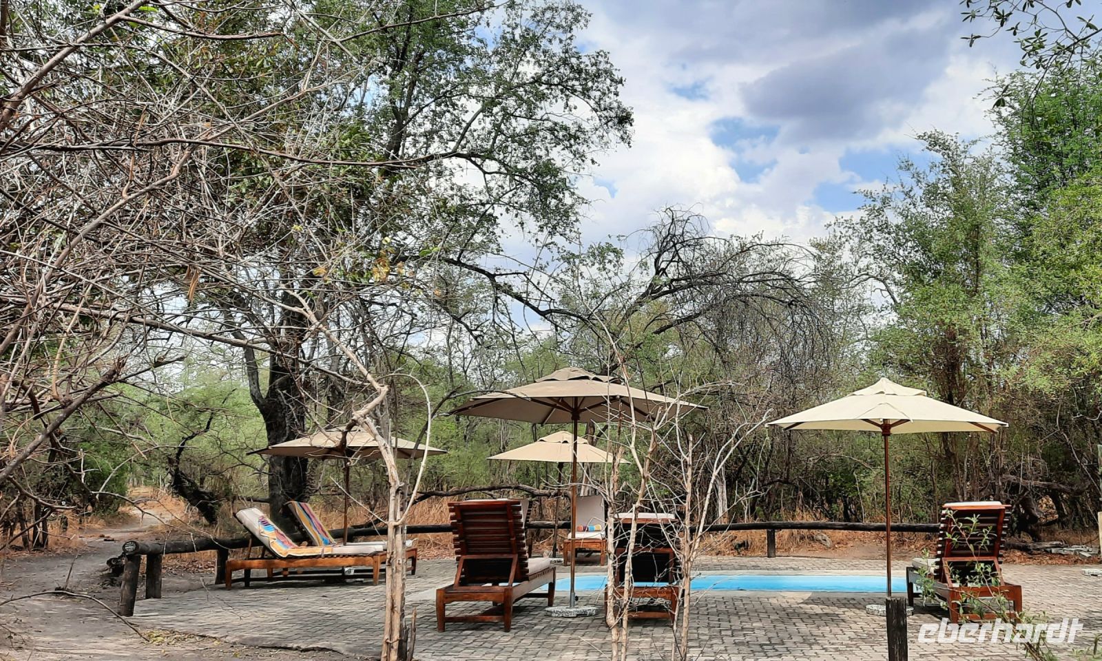 Namibia - Lianshulu Busch Lodge am Kwando