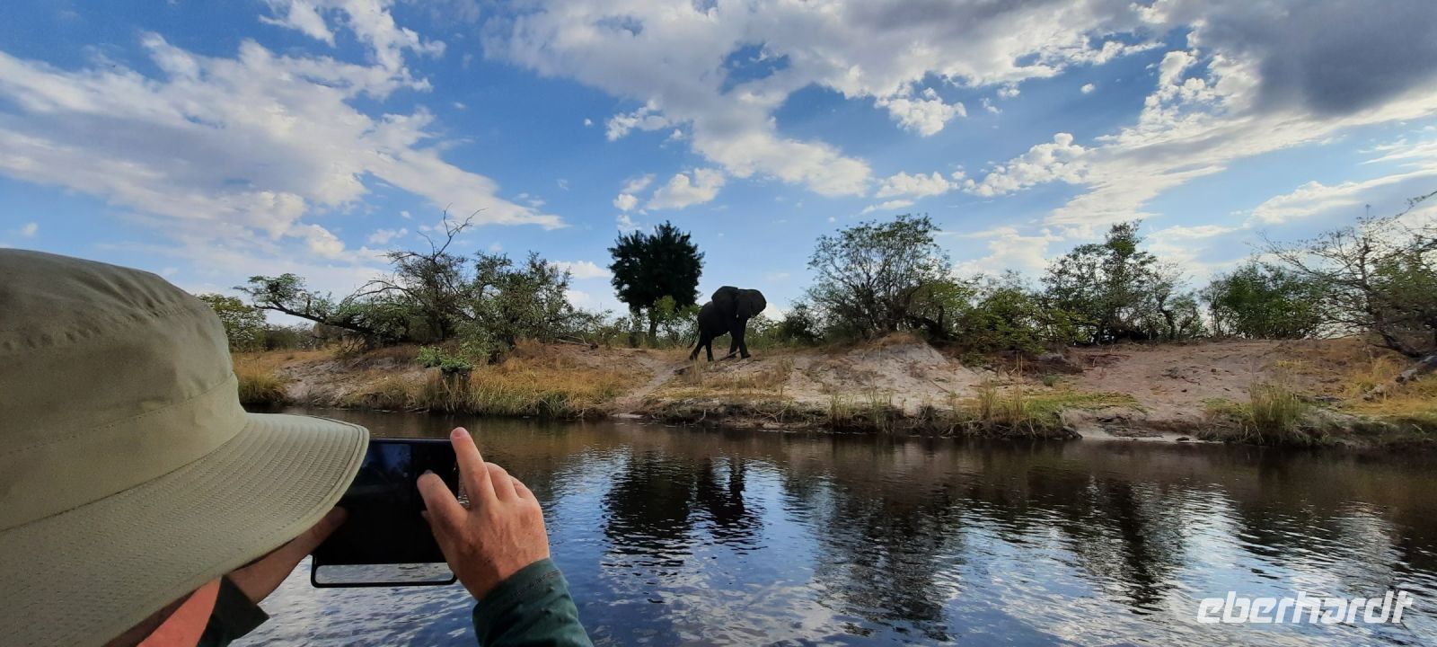 Namibia - Bootsfahrt auf dem Kwando