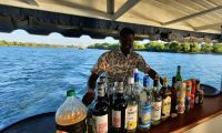 Simbabwe - Bootsfahrt auf dem Sambesi - open Bar