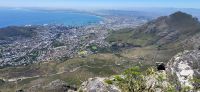 6 Blick von 1087m Höhe auf Kapstadt