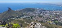 7 Blick von 1087m Höhe auf Kapstadt