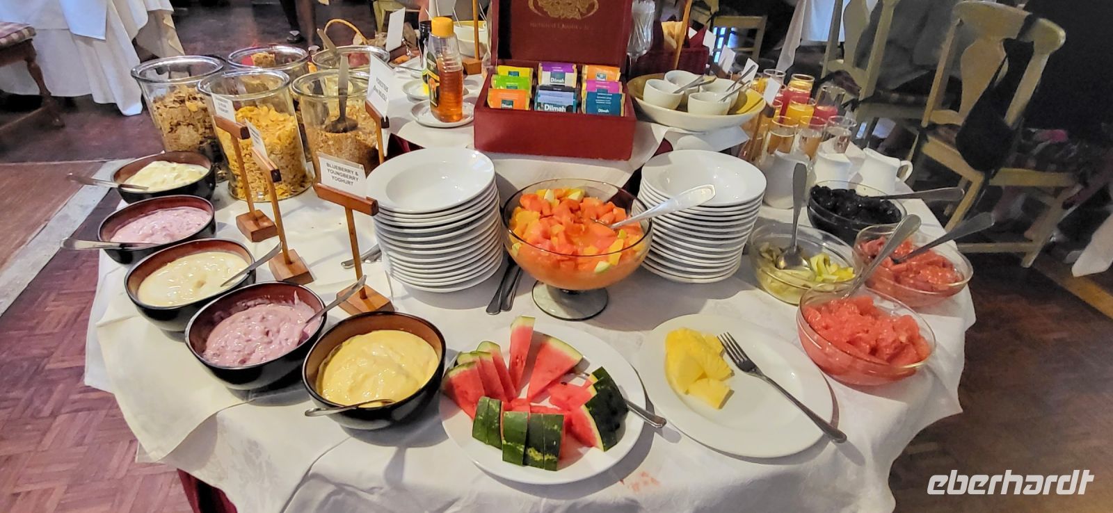 173 Frühstück Foresters Arms Lodge