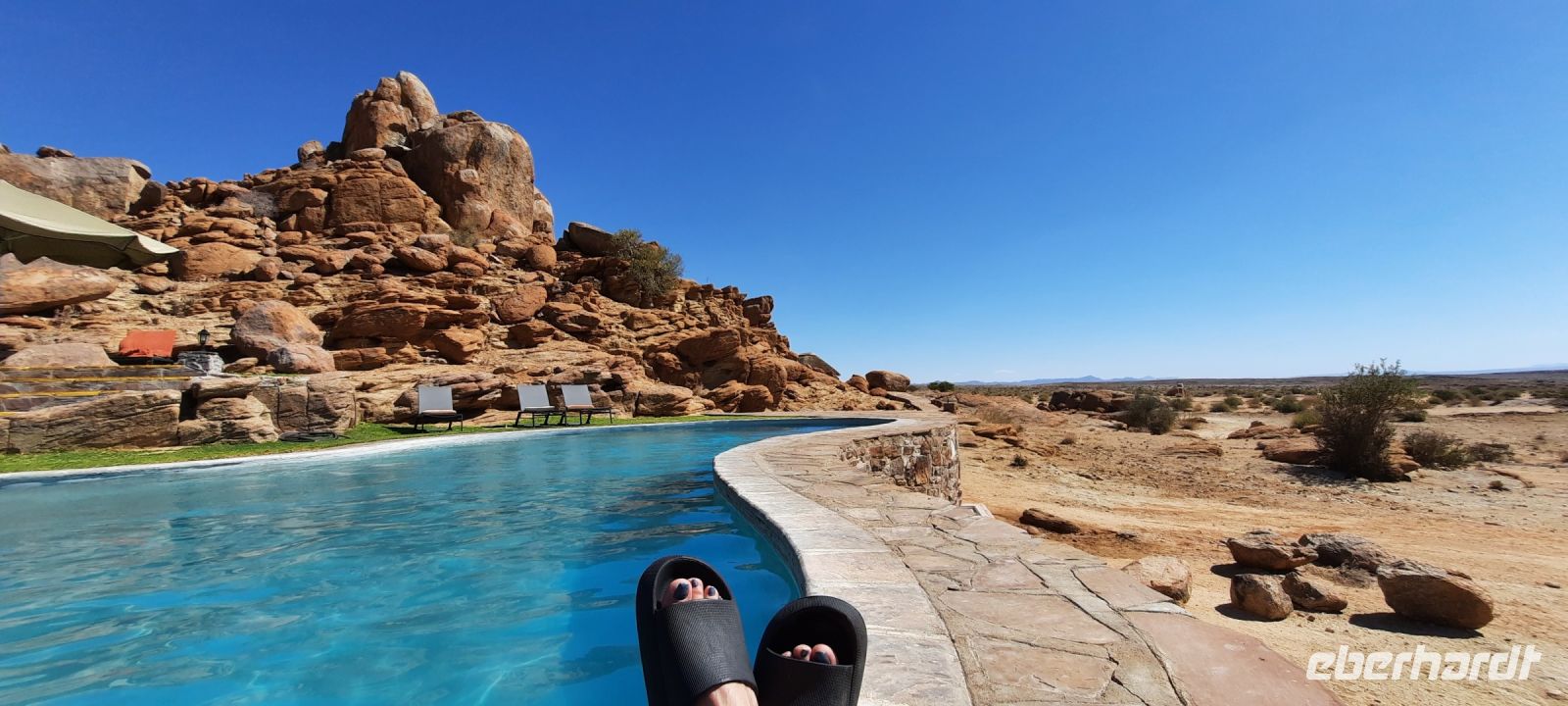 Namibia - Canyon Lodge - Pool mit Aussicht