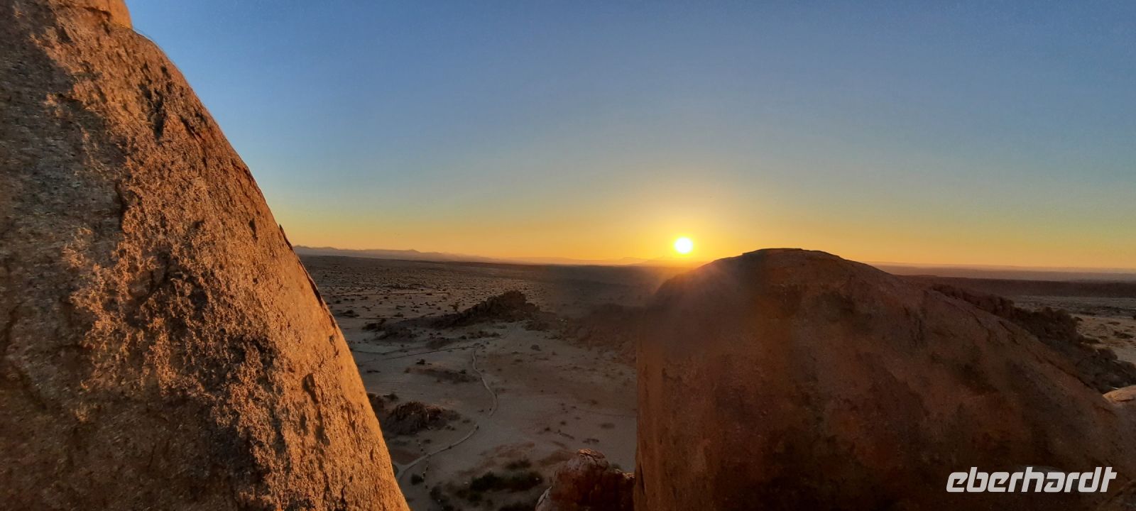 Namibia - Canyon Lodge - letzter Sonnenuntergang 2023