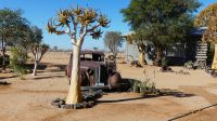 Namibia - Boxenstopp im Roadhouse